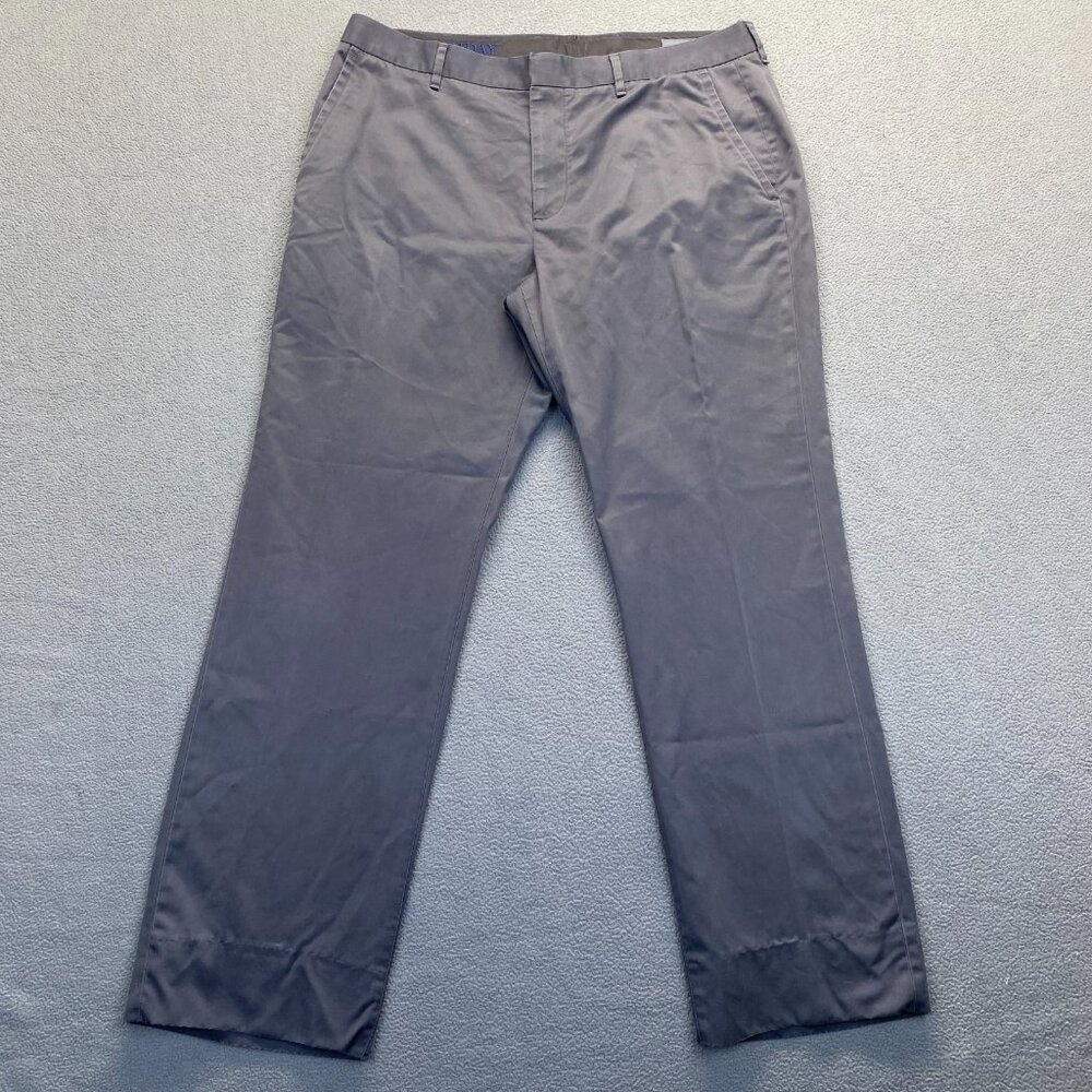 Bonobos Dress Pants Mens‎ Size 35X32 Gray Pant Straight Leg,Flat Front